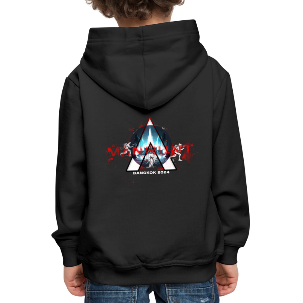 MANHUNT Staffel 2 - Kinder Premium - Schwarz