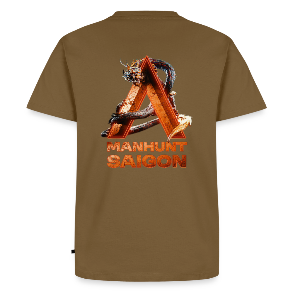 SAIGON - Männer Premium T - Shirt - Nussbraun