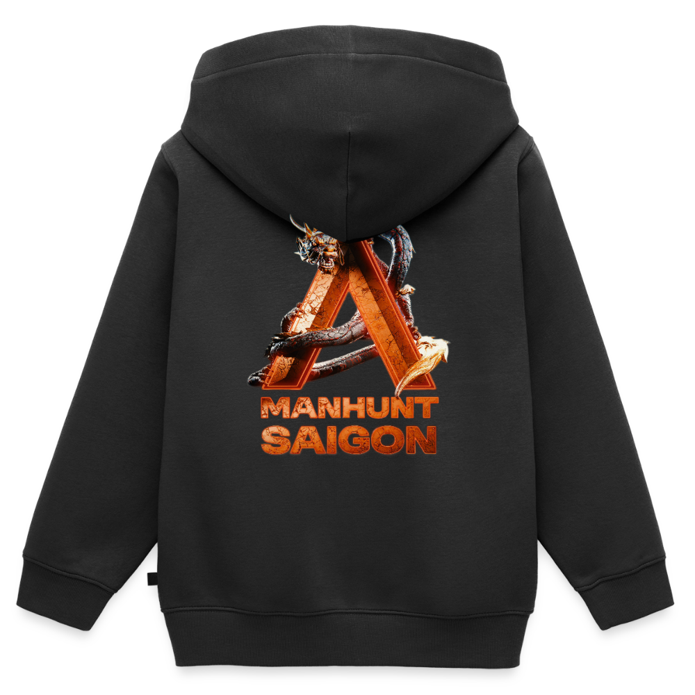 SAIGON 2026 - Manhunt Kinder Hoodie - Schwarz
