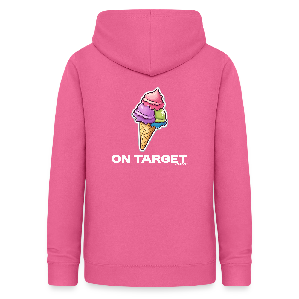 Hoodie - Ice on Target Frauen - Pink