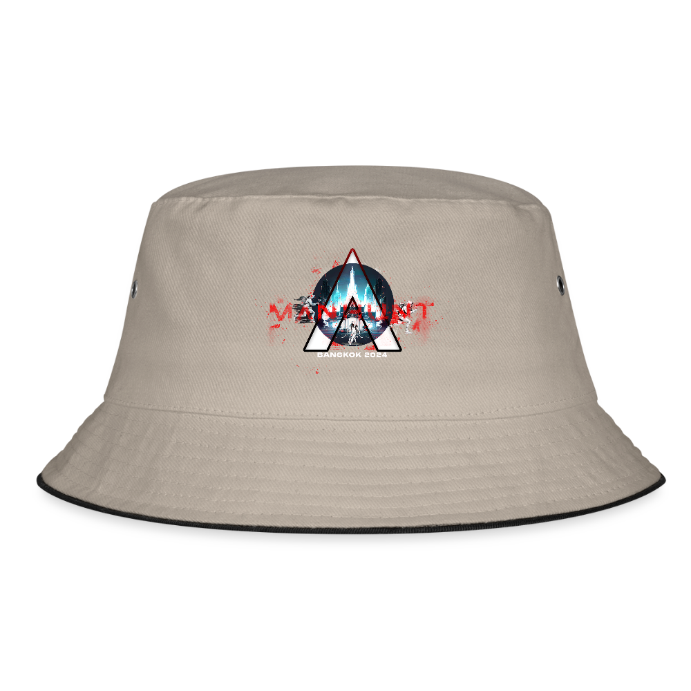MANHUNT - Hat - Khaki/Schwarz