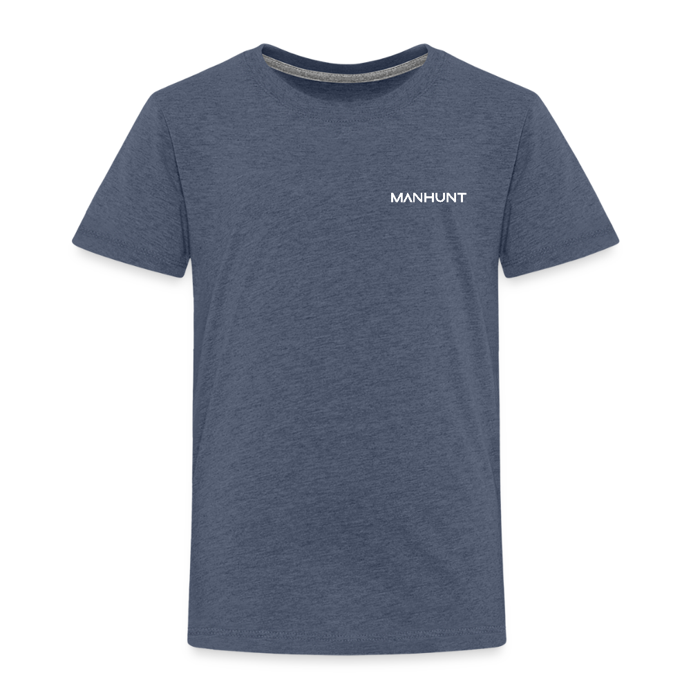 MANHUNT Staffel 2 - T - Shirt Kinder - Blau meliert