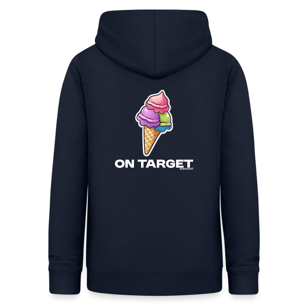 Hoodie - Ice on Target Frauen - Navy