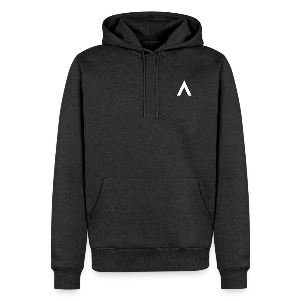 Männer Premium Hoodie - Anthrazit meliert