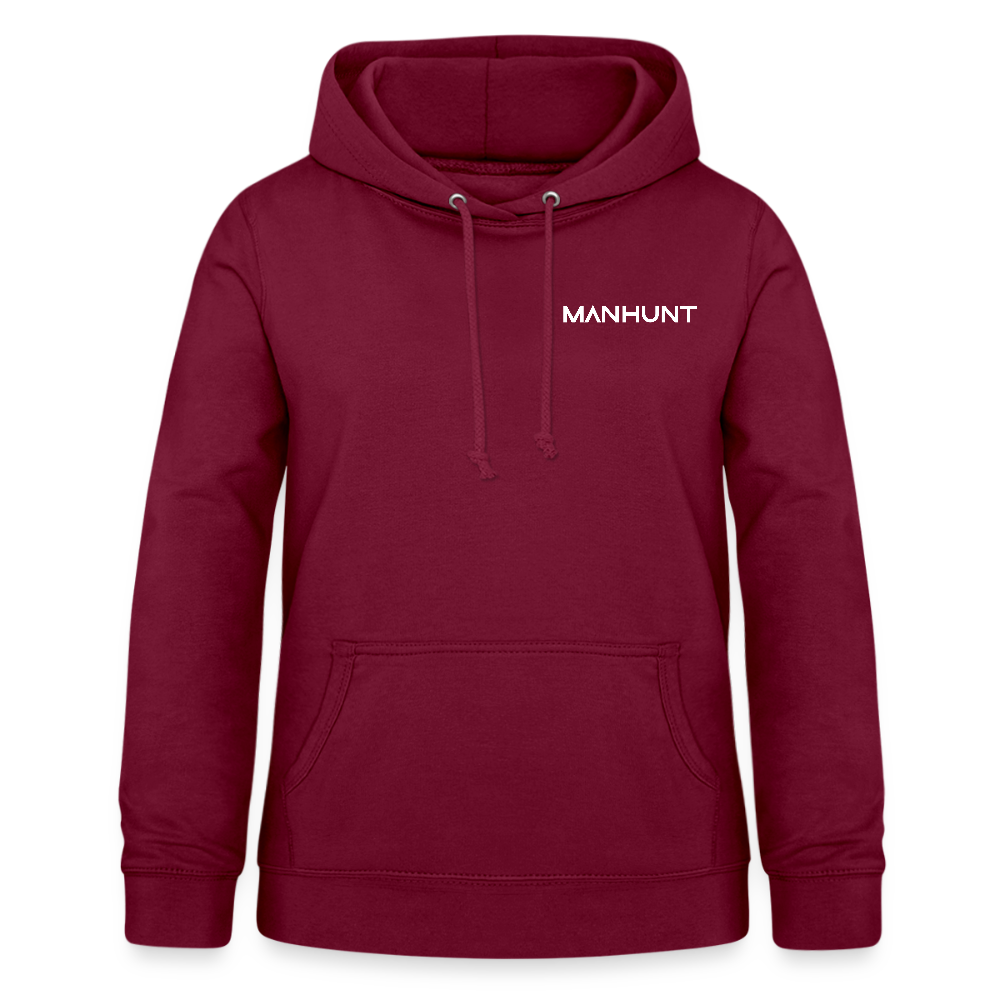 Hoodie - Ice on Target Frauen - Bordeaux