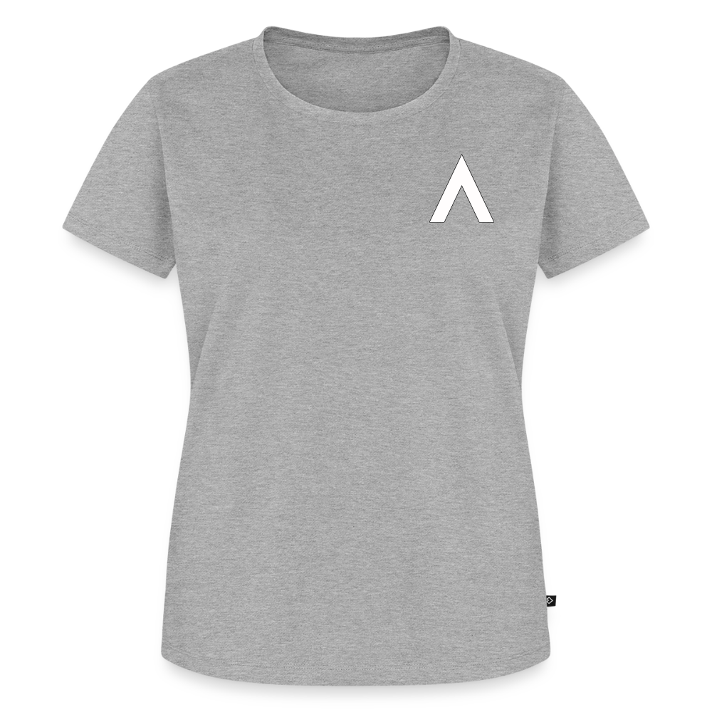 Frauen Premium Shirt - Grau meliert