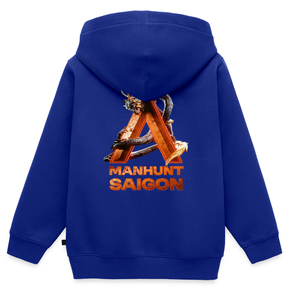SAIGON 2026 - Manhunt Kinder Hoodie - Royalblau