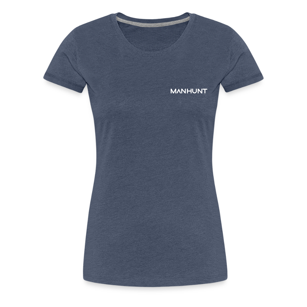 MANHUNT Staffel 2 - T - Shirt Frauen - Blau meliert