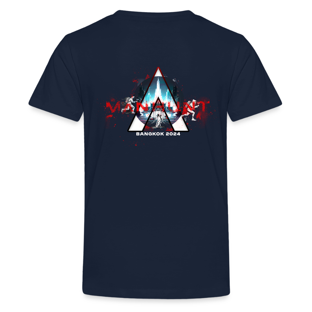 MANHUNT Staffel 2 - T - Shirt Teenager - Navy