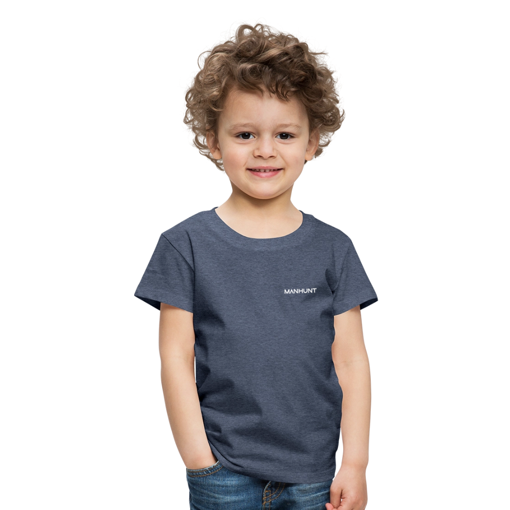MANHUNT Staffel 2 - T - Shirt Kinder - Blau meliert