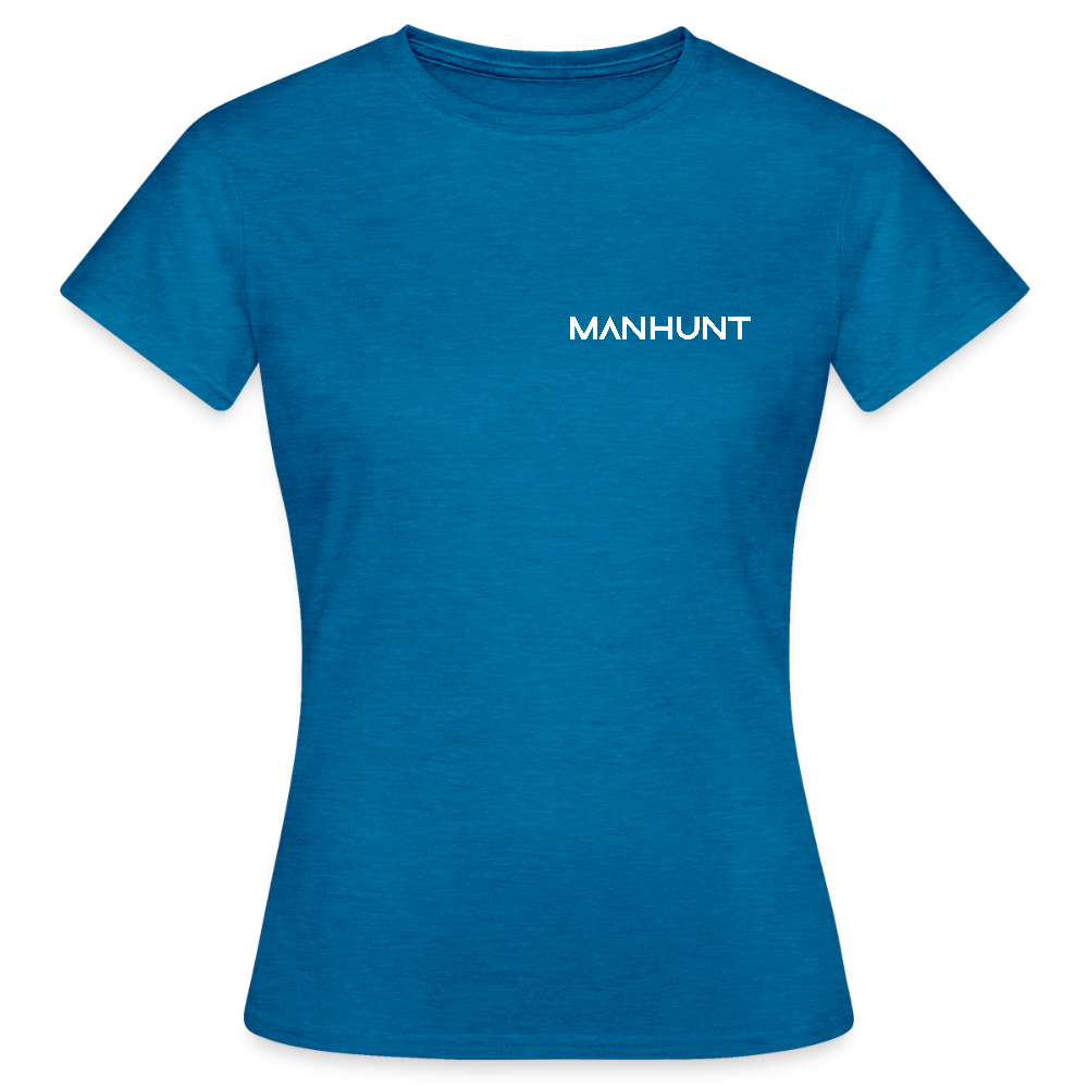 Frauen T-Shirt Ice - On Target - Antikblaues Saphir meliert