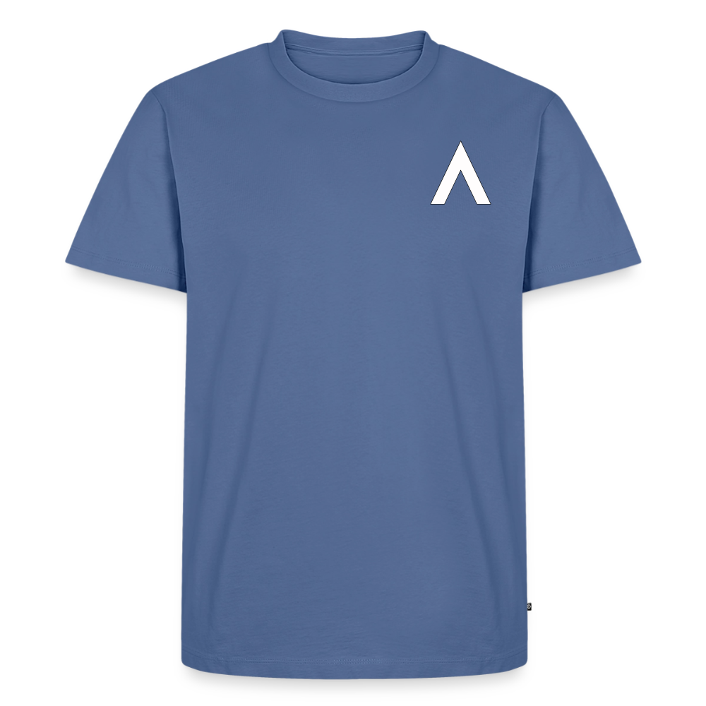 Männer Premium T - Shirt - Taubenblau