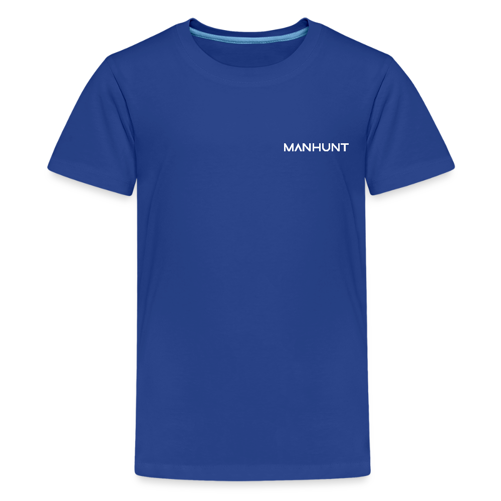 MANHUNT Staffel 2 - T - Shirt Teenager - Königsblau