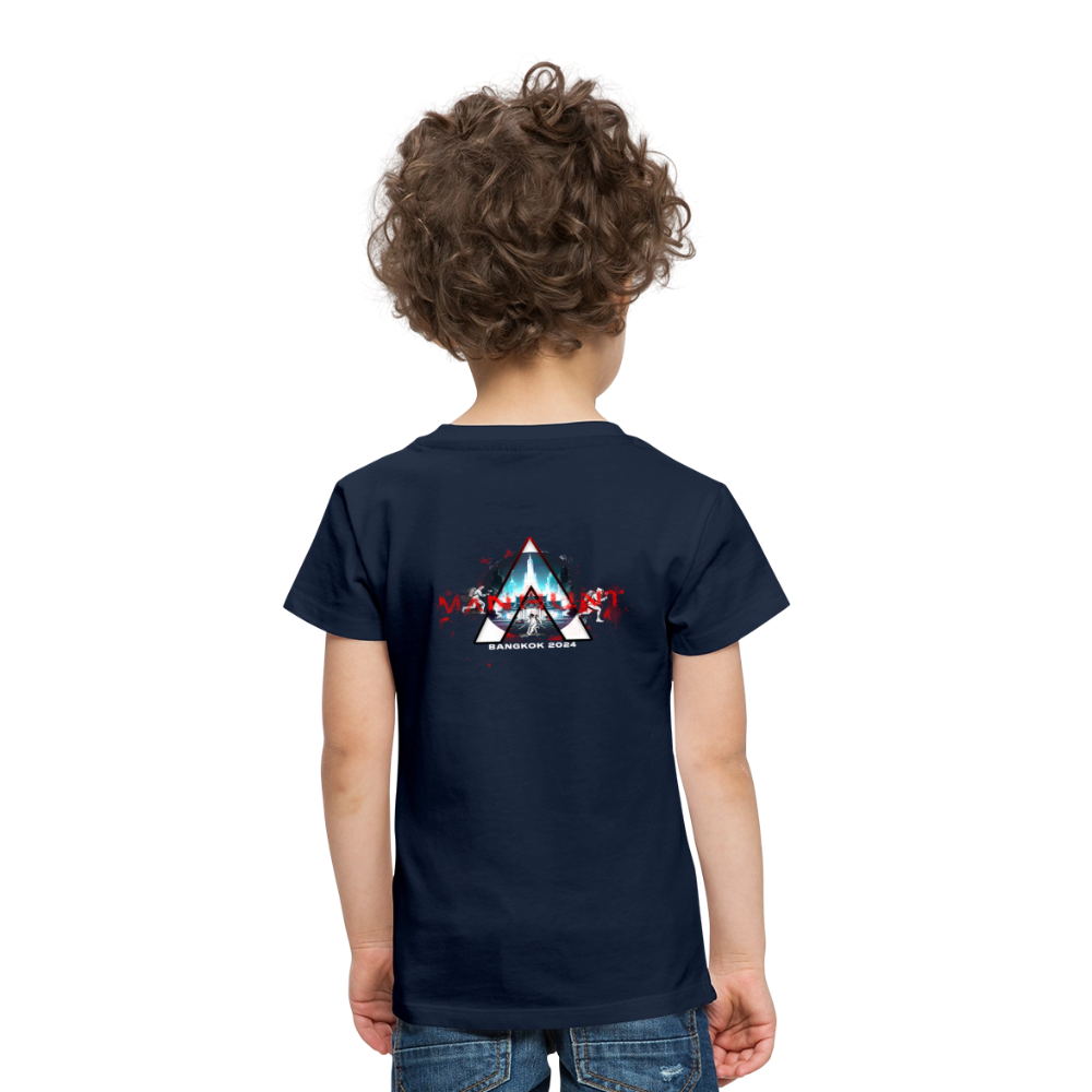 MANHUNT Staffel 2 - T - Shirt Kinder - Navy