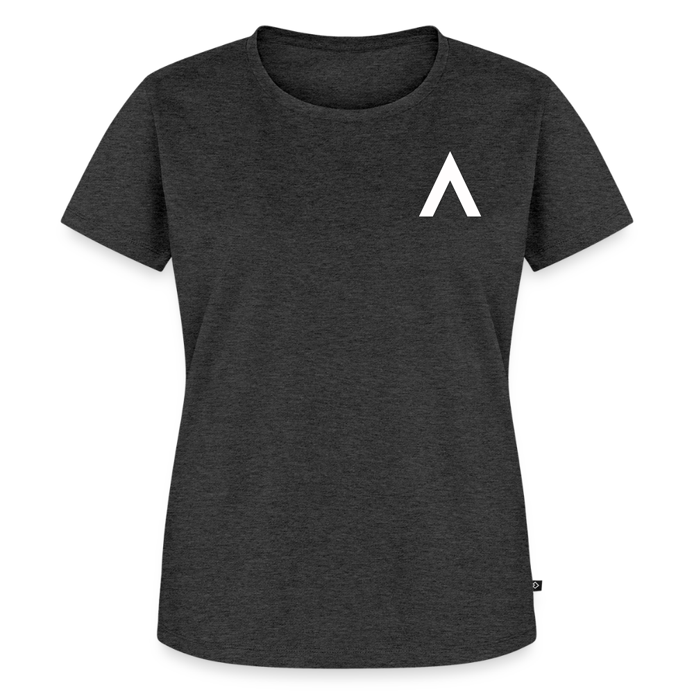 Frauen Premium Shirt - Anthrazit meliert