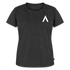 Frauen Premium Shirt - Anthrazit meliert
