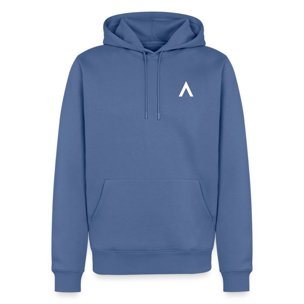 Männer Premium Hoodie - Taubenblau