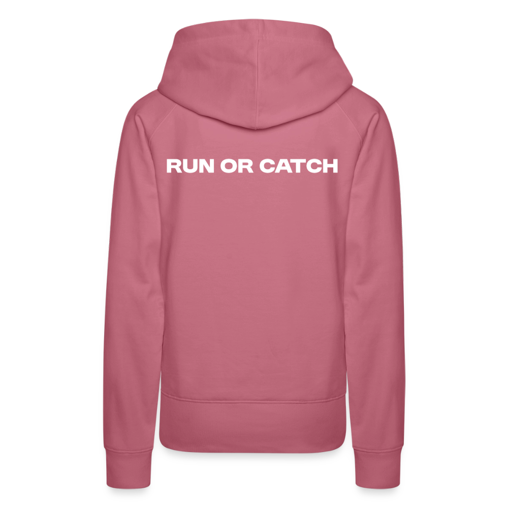 Frauen Premium Hoodie - Malve