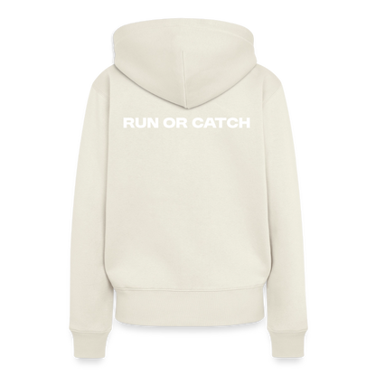 Frauen Premium Hoodie - Naturweiß