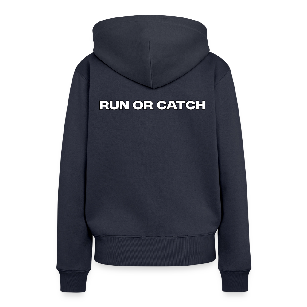 Frauen Premium Hoodie - Navy