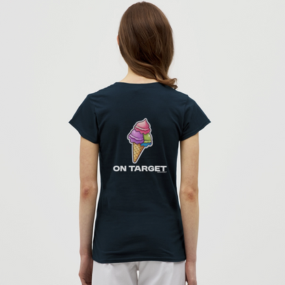 Frauen T-Shirt Ice - On Target - Navy
