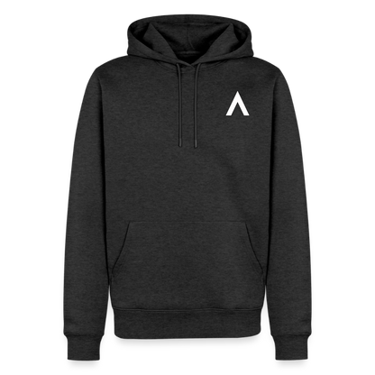 Männer Premium Hoodie - Anthrazit meliert