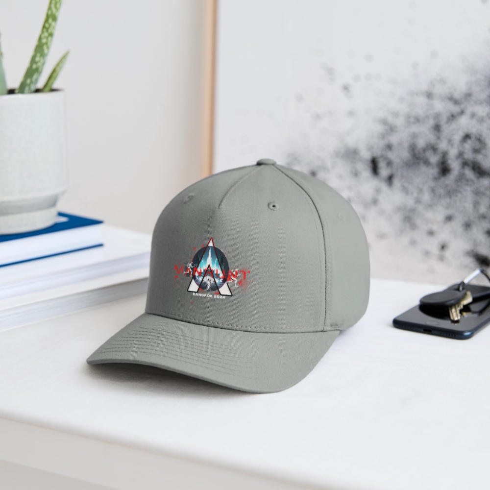 Manhunt - Flexfit Cap - Grüngrau