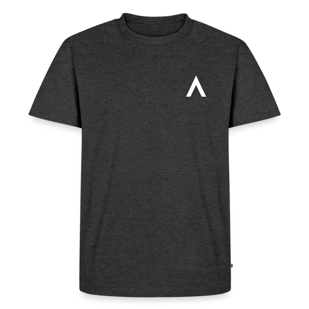 Männer Premium T-Shirt - Anthrazit meliert