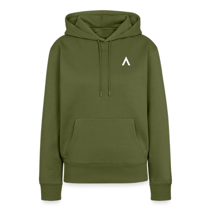 Frauen Premium Hoodie - Khaki