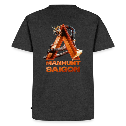 SAIGON - Männer Premium T - Shirt - Anthrazit meliert