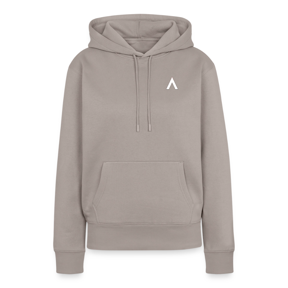 Frauen Premium Hoodie - Taupe