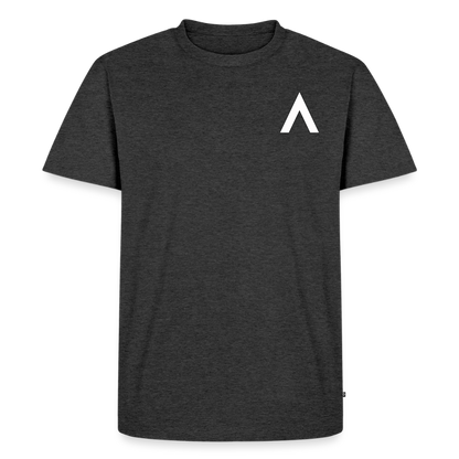 Männer Premium T - Shirt - Anthrazit meliert