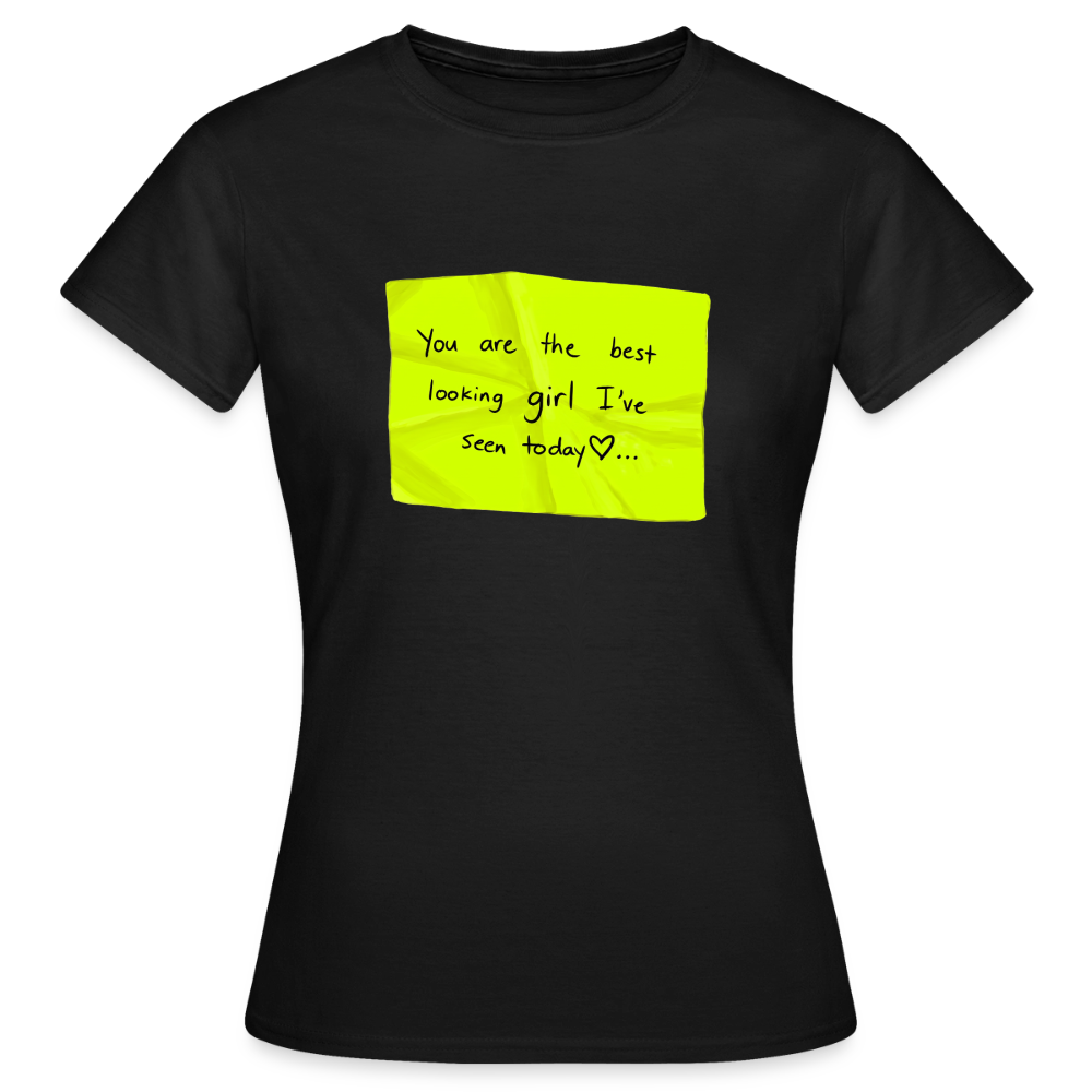 SAIGON 2026 - Funny Spruch - Most looking girl... - Schwarz