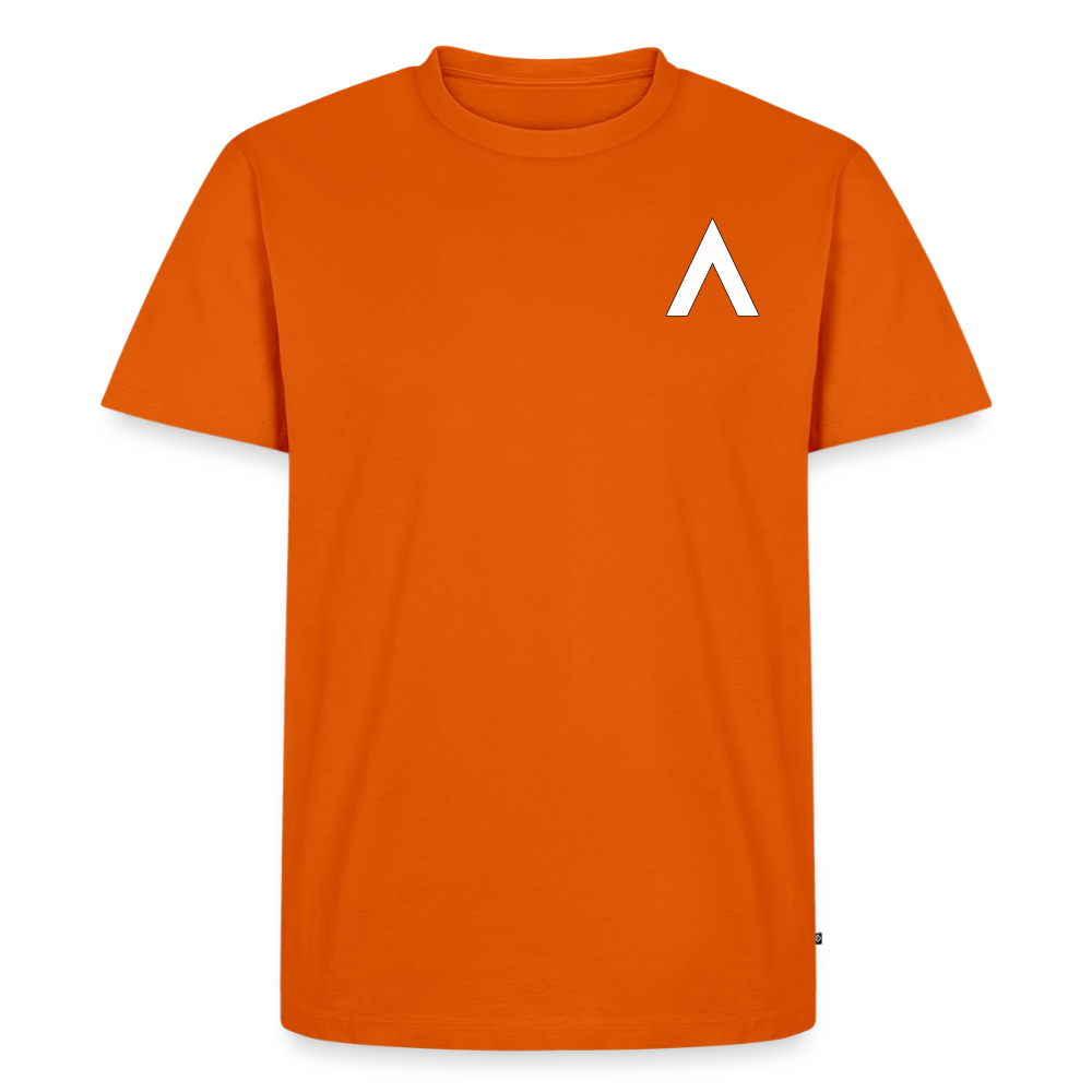 Männer Premium T - Shirt - Orange 