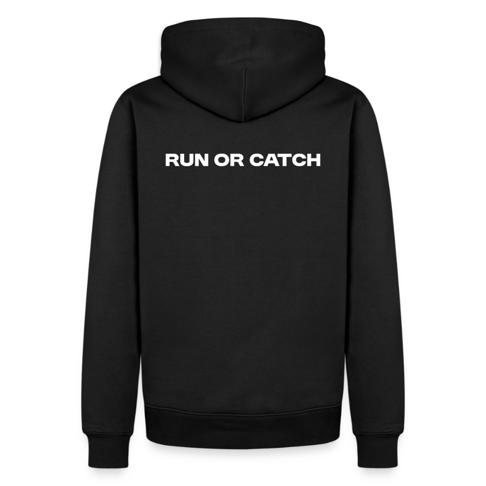 Männer Premium Hoodie - Schwarz