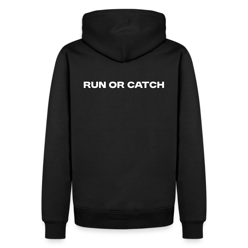 Männer Premium Hoodie - Schwarz