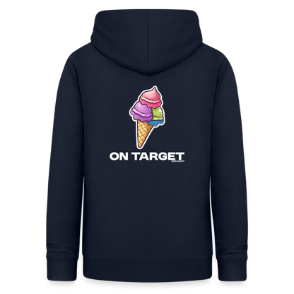 Hoodie - Ice on Target Frauen - Navy