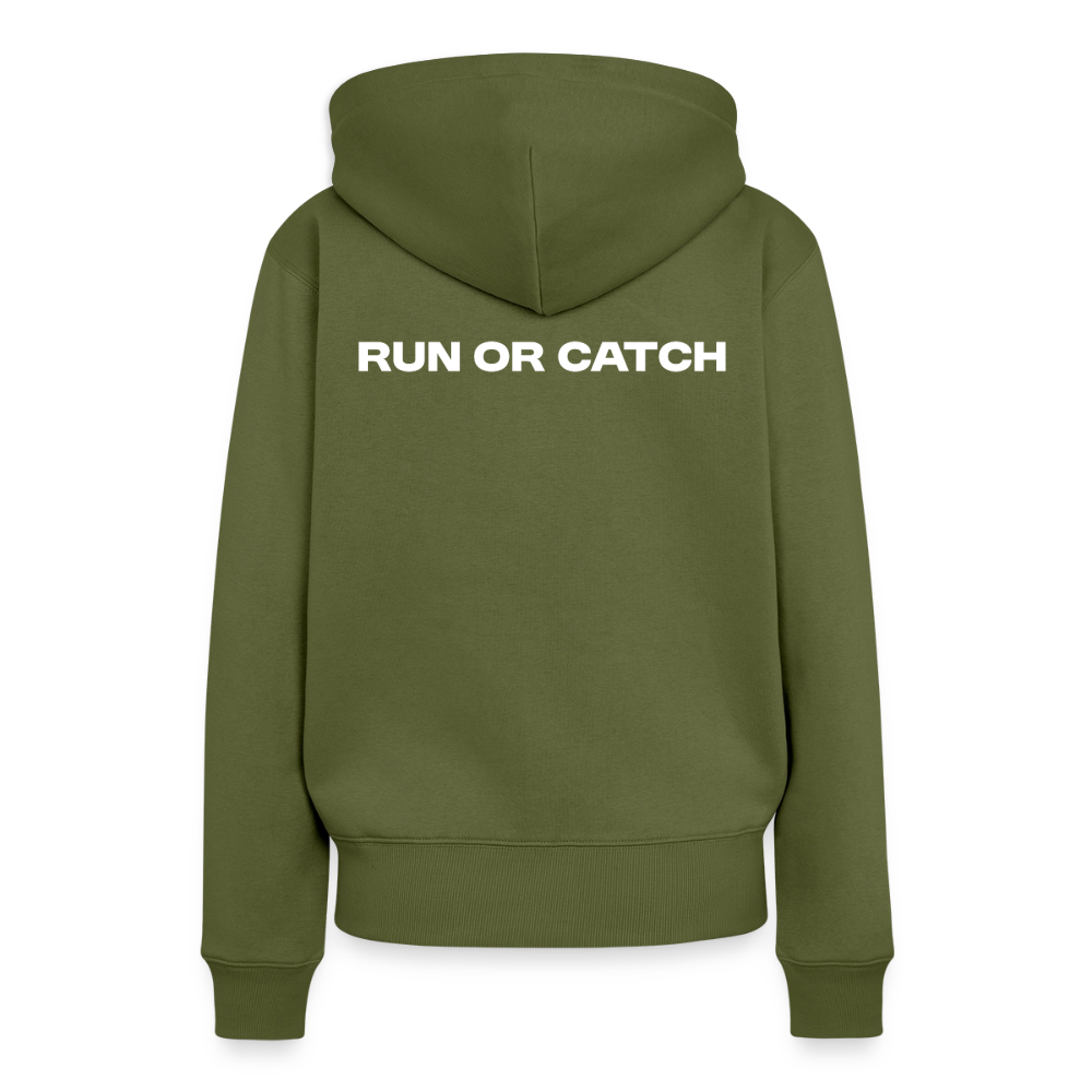 Frauen Premium Hoodie - Khaki