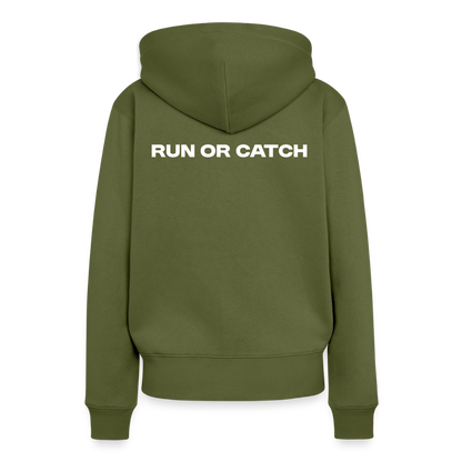 Frauen Premium Hoodie - Khaki
