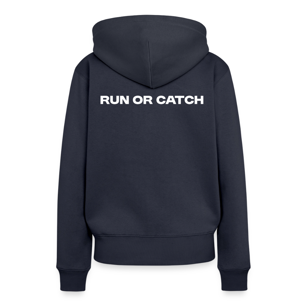 Frauen Premium Hoodie - Navy