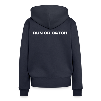 Frauen Premium Hoodie - Navy