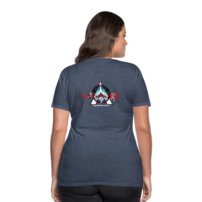 MANHUNT Staffel 2 - T - Shirt Frauen - Blau meliert