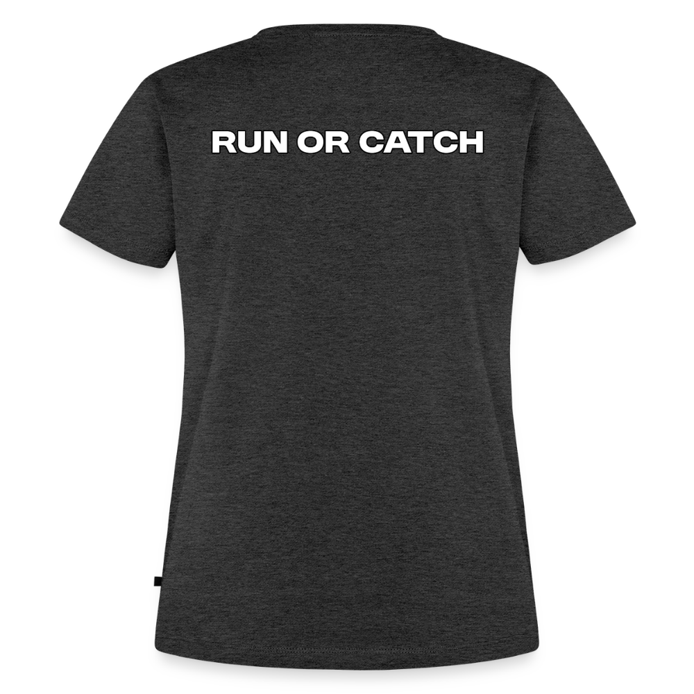 Frauen Premium Shirt - Anthrazit meliert