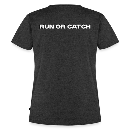 Frauen Premium Shirt - Anthrazit meliert