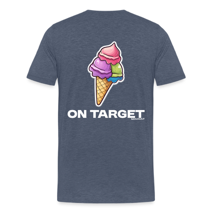 Ice on Target - Blau meliert