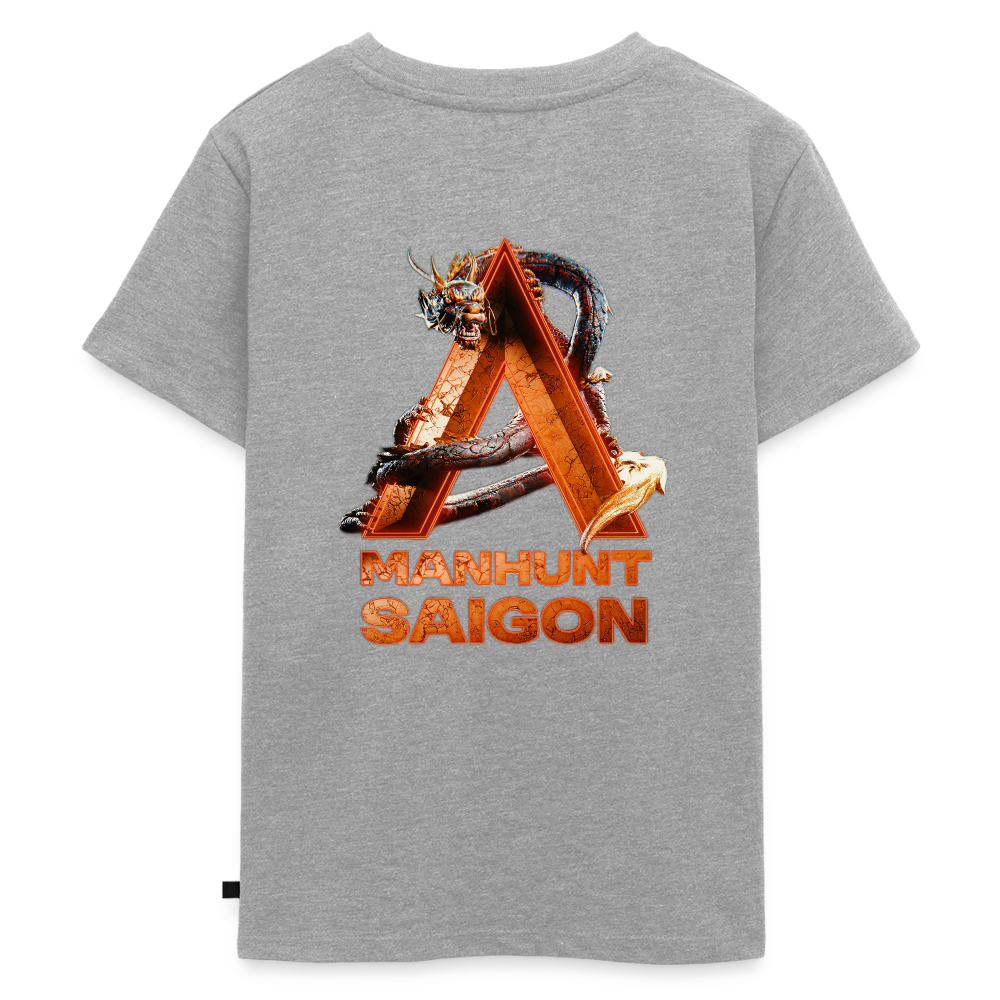 SAIGON 2026 - Manhunt Kinder T- Shirt - Grau meliert