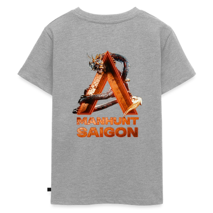 SAIGON 2026 - Manhunt Kinder T- Shirt - Grau meliert