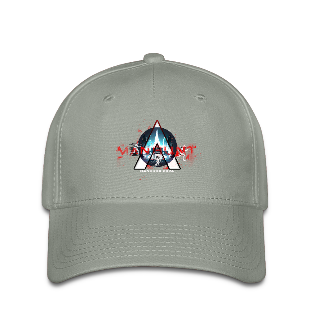 Manhunt - Flexfit Cap - Grüngrau