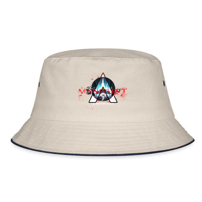 MANHUNT - Hat - Natur/Navy