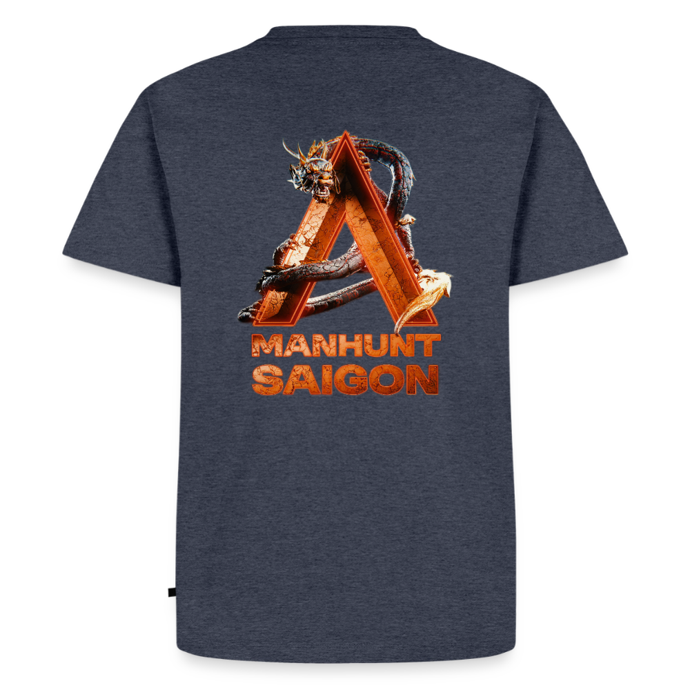 SAIGON - Männer Premium T - Shirt - Jeansblau 